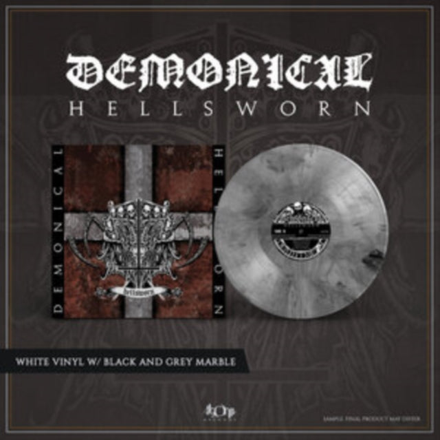 DEMONICAL | HELLSWORN (LIMITED/WHITE/GREY/BLACK MARBLED VINYL) | VINYL RECORD (LP)
