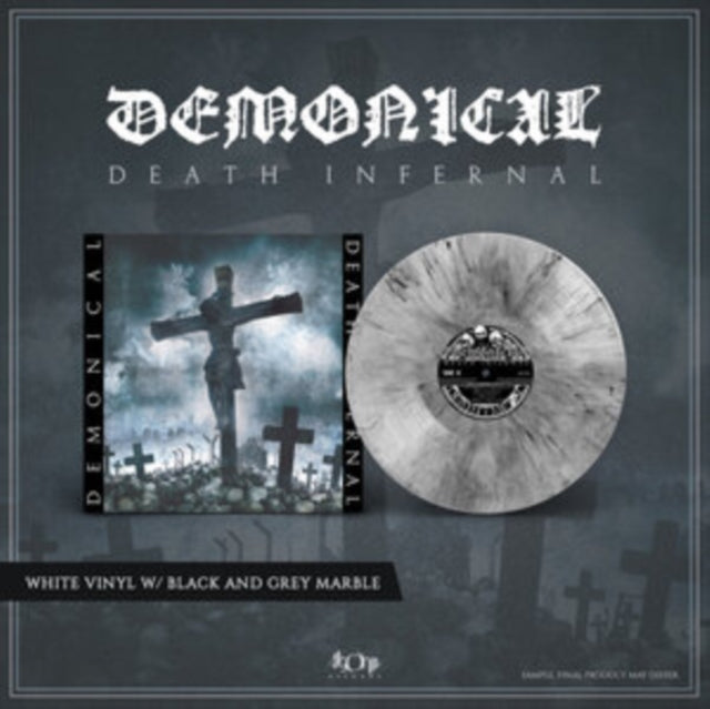 DEMONICAL | DEATH INFERNAL (LIMIED/WHITE/GREY/BLACK MARBLED VINYL) | VINYL RECORD (LP)