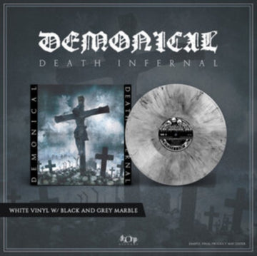 DEMONICAL | DEATH INFERNAL (LIMIED/WHITE/GREY/BLACK MARBLED VINYL) | VINYL RECORD (LP)
