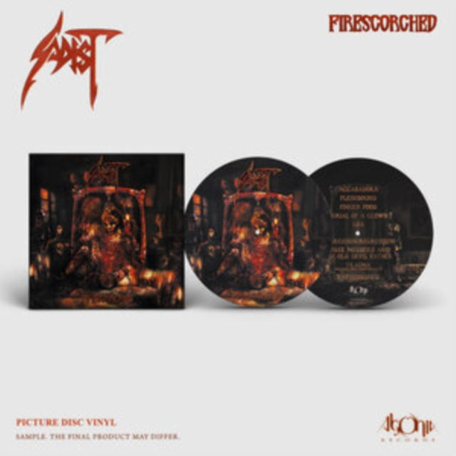 SADIST | FIRESCORCHED (PICTURE DISC) | 12IN VINYL
