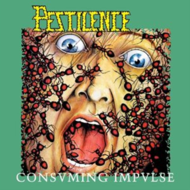 PESTILENCE | CONSUMING IMPULSE (TRANSPARENT RED W/ BLACK SPLATTER VINYL) | VINYL RECORD (LP)