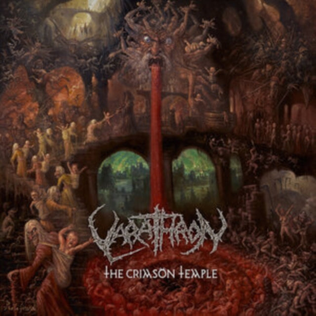VARATHRON | CRIMSON TEMPLE (CRIMSON VINYL) | VINYL RECORD (LP)