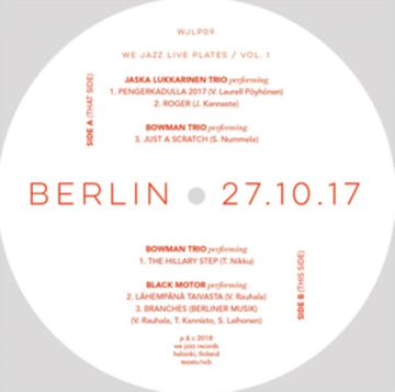 BERLIN 27.10.17 (IMPORT) | VINYL RECORD (LP)
