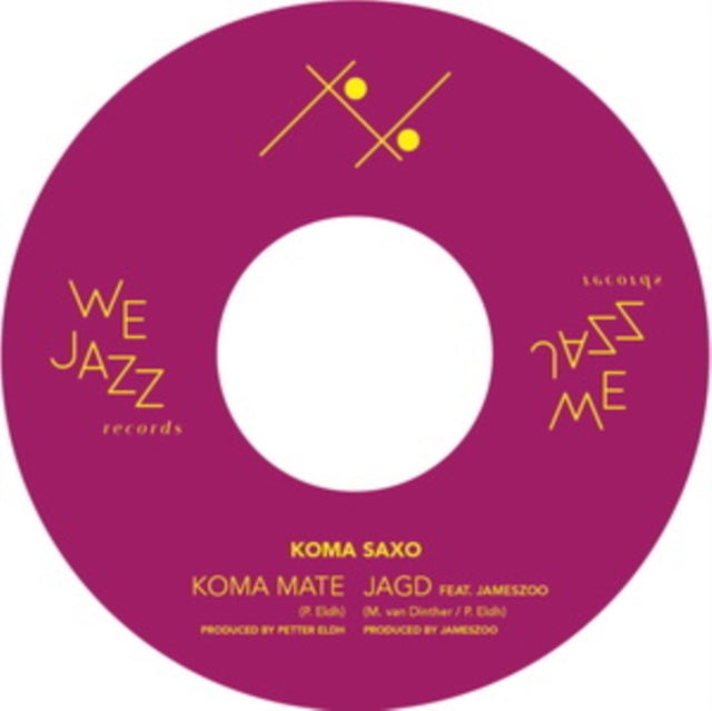 PETTER ELDH & KOMA SAXO | KOMA MATE / JAGD | 7IN VINYL