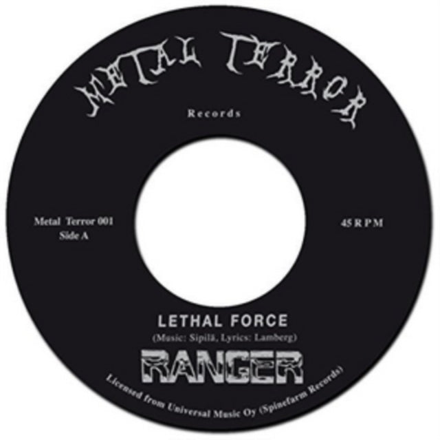 RANGER | LETHAL FORCE / NIGHT SLASHER | 7IN VINYL