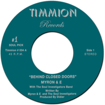 MYRON & E WITH THE SOUL INVESTIGATORS | GOING IN CIRCLES | VINYL RECORD (LP)