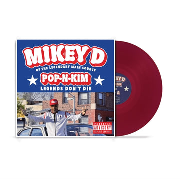 POP-N-KIM (LEGENDS DON'T DIE) (RED VINYL) | VINYL RECORD (LP)