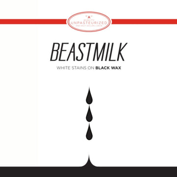 BEASTMILK | WHITE STAINS ON BLACK WAX | 7IN VINYL