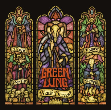 GREEN LUNG | BLACK HARVEST (ORANGE VINYL) | VINYL RECORD (LP)