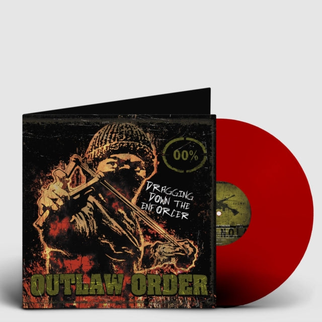 OUTLAW ORDER | DRAGGING DOWN THE ENFORCER (RED VINYL) | VINYL RECORD (LP)