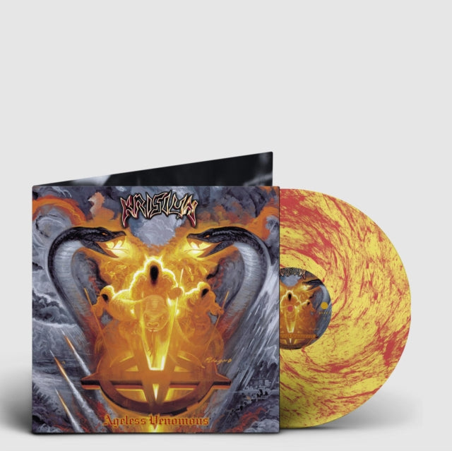 KRISIUN | AGELESS VENOMOUS (YELLOW/RED MARBLED VINYL) | VINYL RECORD (LP)