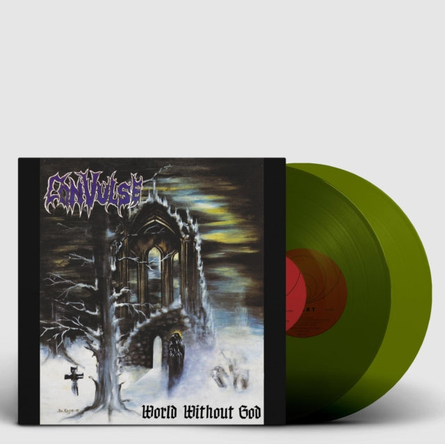 CONVULSE | WORLD WITHOUT GOD (SWAMP GREEN VINYL) | VINYL RECORD (LP)