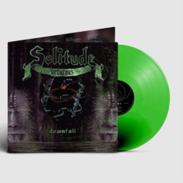 SOLITUDE AETURNUS | DOWNFALL (TRANSPARENT GREEN VINYL) | VINYL RECORD (LP)