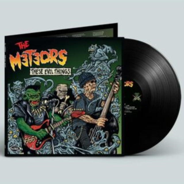 METEORS | THESE EVIL THINGS | VINYL RECORD (LP)