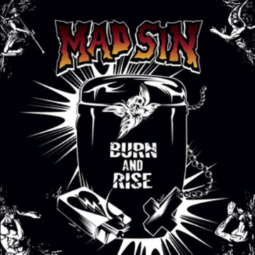 MAD SIN | BURN & RISE (RED VINYL) (IMPORT) | VINYL RECORD (LP)