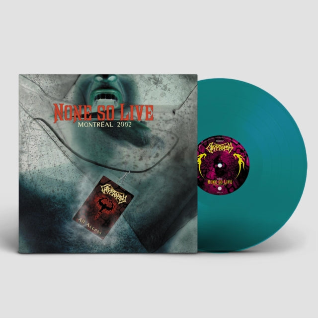 CRYPTOPSY | NONE SO LIVE (BLUE VINYL) | VINYL RECORD (LP)