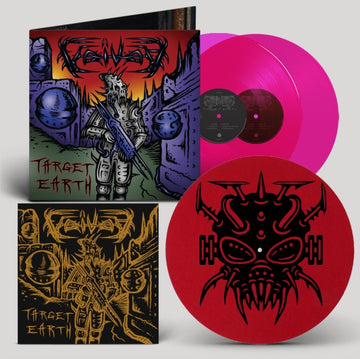 VOIVOD | TARGET EARTH (MAGENTA VINYL) | VINYL RECORD (LP)