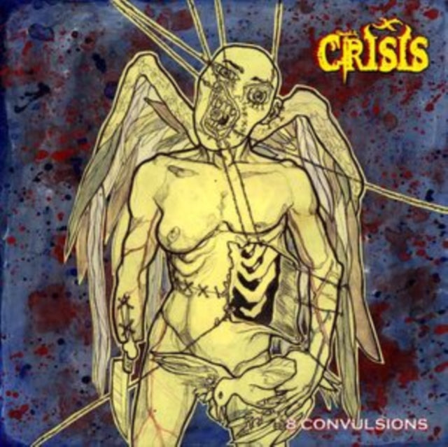 CRISIS | 8 CONVULSIONS (COLOURED VINYL) | VINYL RECORD (LP)