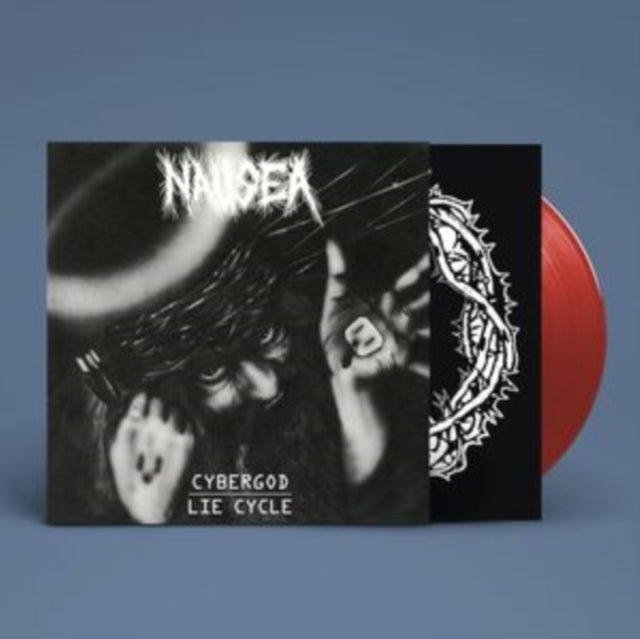 NAUSEA | CYBERGOD/LIE CYCLE (TRANSPARENT RED VINYL) | 12IN VINYL
