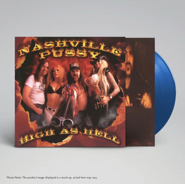 HIGH AS HELL (BLUE VINYL) | VINYL RECORD (LP)