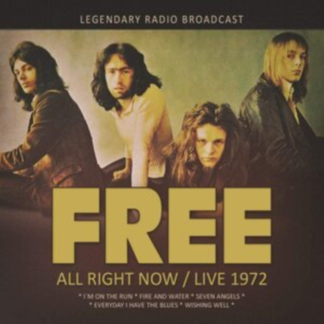 FREE | ALL RIGHT NOW / LIVE 1972 | CD