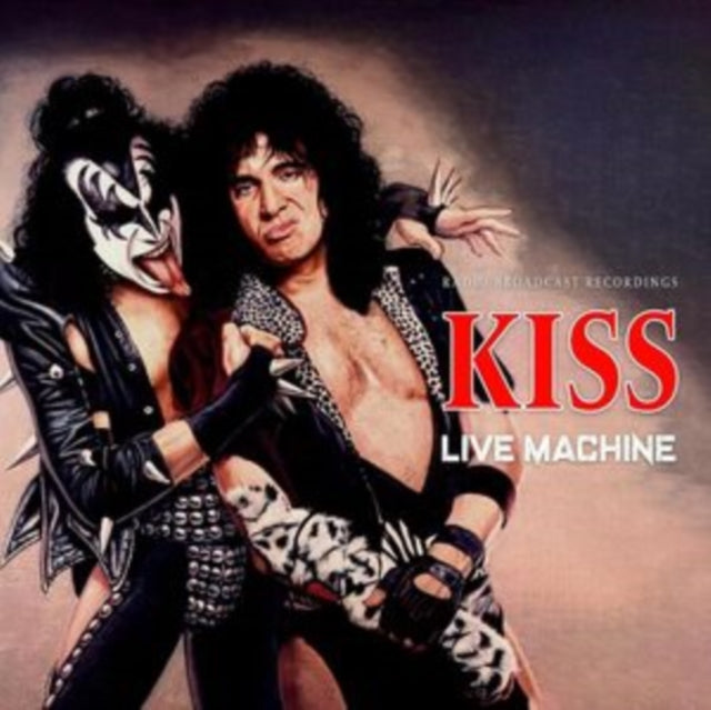 KISS | LIVE MACHINE (TRANSPARENT & SPLATTER VINYL) | VINYL RECORD (LP)