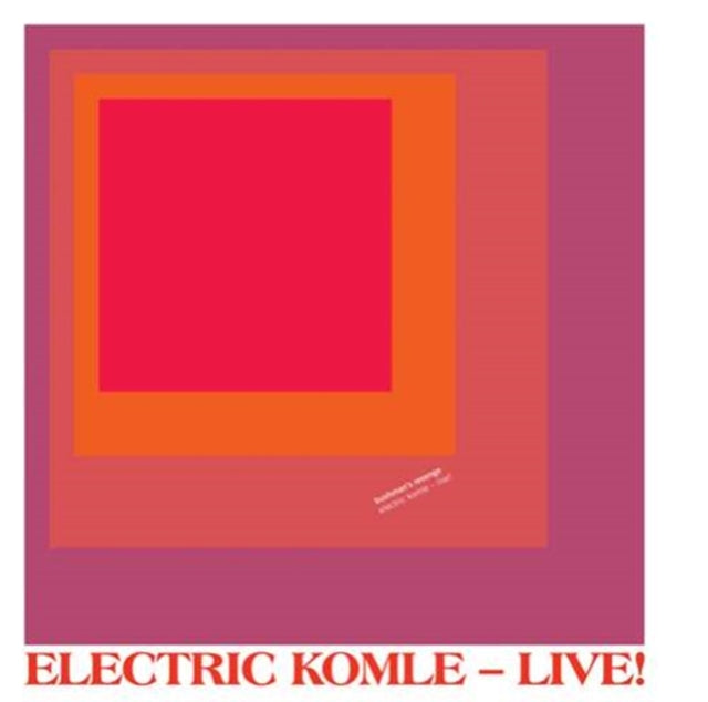 BUSHMAN'S REVENGE | ELECTRIC KOMLE: LIVE (LP/CD) | VINYL RECORD (LP)