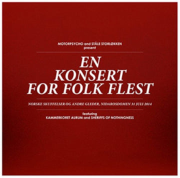 MOTORPSYCHO | EN KONSERT FOR FOLK FLEST (2LP/CD/DVD) | VINYL RECORD (LP)