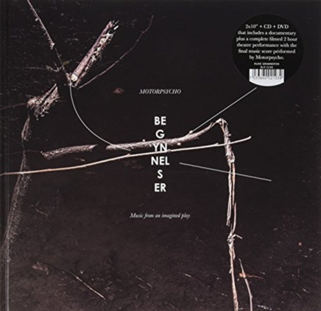 MOTORPSYCHO | BEGUNNELSER (2 X 10IN/DVD/CD) | VINYL RECORD (LP)