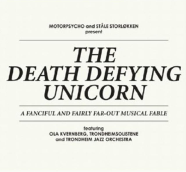 MOTORPSYCHO & STALE STORLOKKEN | DEATH DEFYING UNICORN (2LP) | VINYL RECORD (LP)