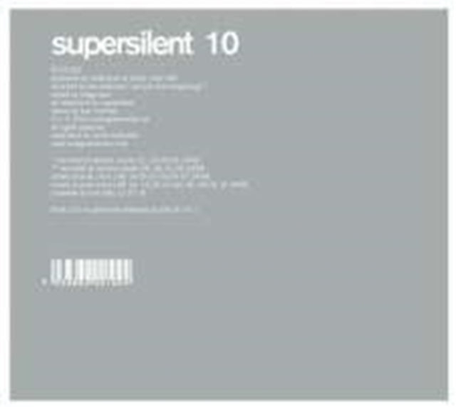 SUPERSILENT | 10 | VINYL RECORD (LP)