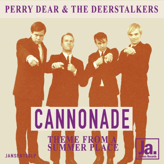 DEAR, PERRY & THE DEERSTALKERS | CANNONADE / THEME FROM A SUMMER PLACE | 7IN VINYL