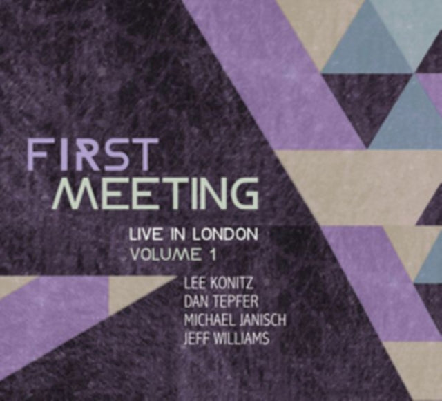 KONITZ, LEE; DAN TEPFER,  MICHAEL JANISCH & JEFF WILLIAMS | FIRST MEETING: LIVE IN LONDON, VOLUME 1 | VINYL RECORD (LP)