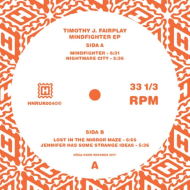 FAIRPLAY, TIMOTHY J. | MINDFIGHTER EP | 12IN VINYL