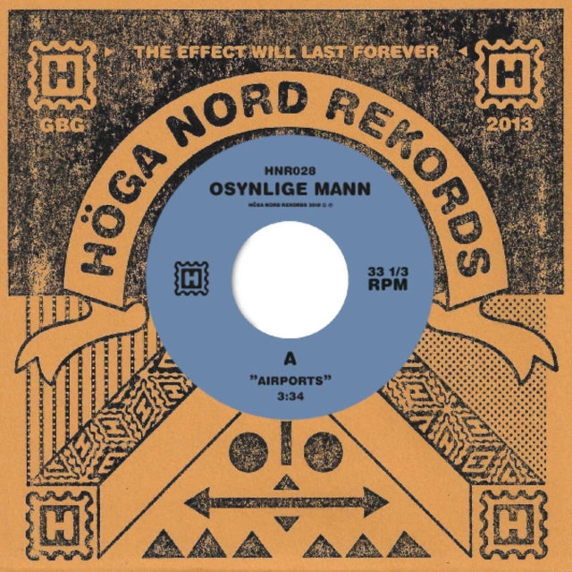 MANN, OSYNLIGE | AIRPORTS/EXODUS | 7IN VINYL