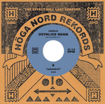 MANN, OSYNLIGE | AIRPORTS/EXODUS | 7IN VINYL