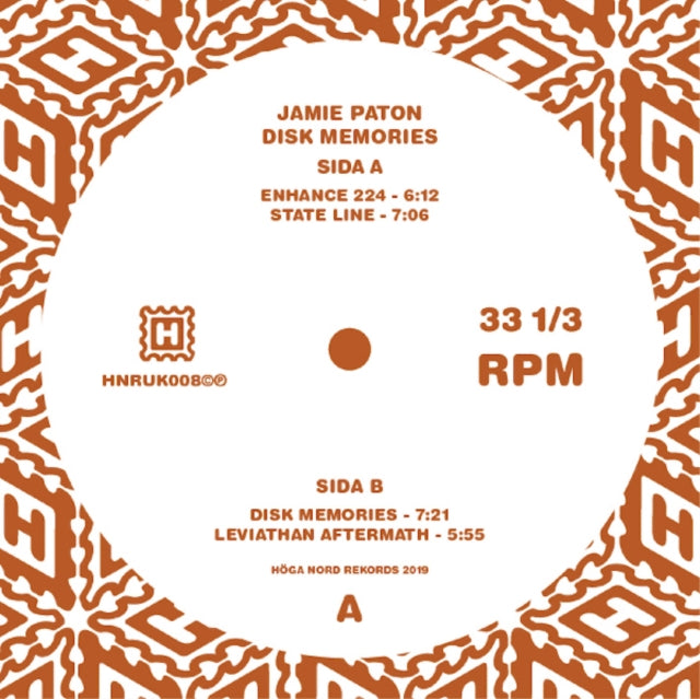 PATON, JAMIE | DISK MEMORIES | 12IN VINYL