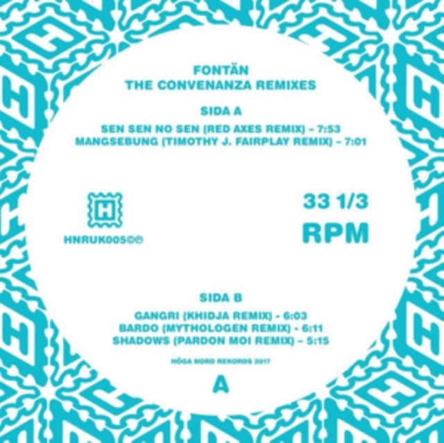 FONTAN | CONVENANZA REMIXES | 12IN VINYL