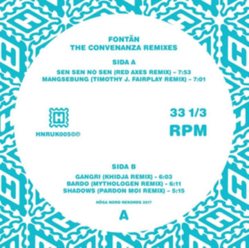 FONTAN | CONVENANZA REMIXES | 12IN VINYL