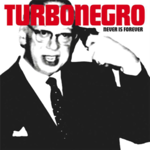 TURBONEGRO | NEVER IS FOREVER (WHITE WITH RED SPLATTER VINYL) | VINYL RECORD (LP)
