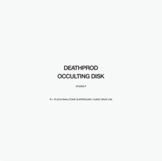 DEATHPROD | OCCULTING DISK | VINYL RECORD (LP)