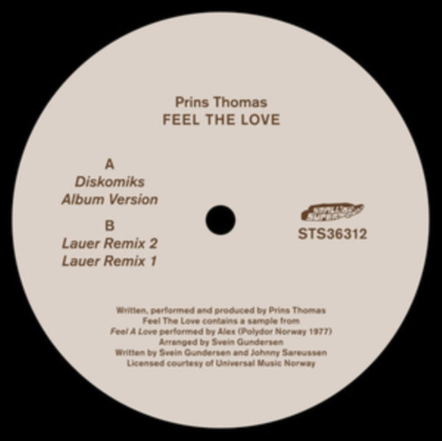 THOMAS, PRINS | FEEL THE LOVE | 12IN VINYL