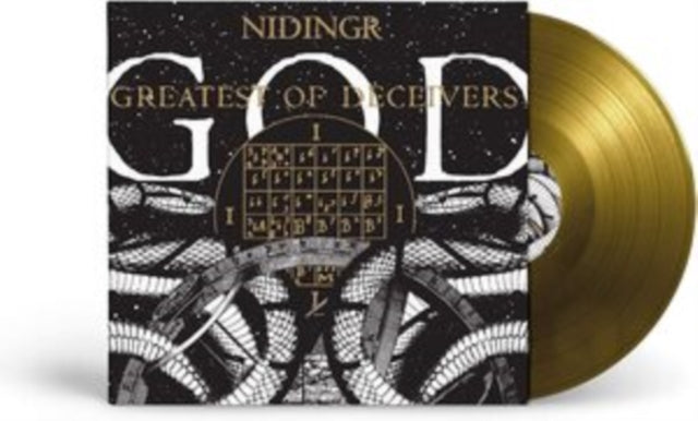 NIDINGR | GREATEST OF DECEIVERS (GOLD VINYL) | VINYL RECORD (LP)