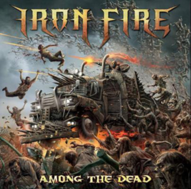 IRON FIRE | AMONG THE DEAD | VINYL RECORD (LP)