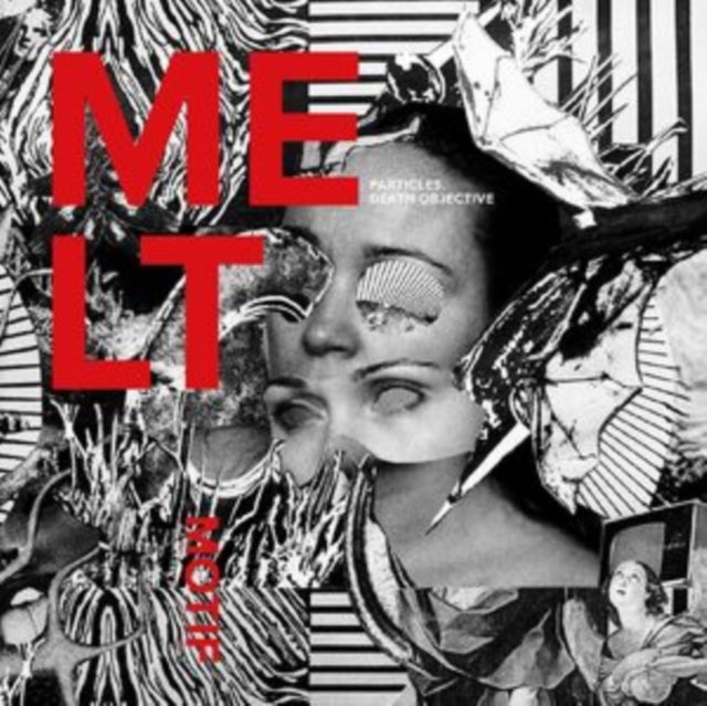 MELT MOTIF | PARTICLES. DEATH OBJECTIVE (CLEAR VINYL W/ WHITE SPLATTER VINYL) | VINYL RECORD (LP)