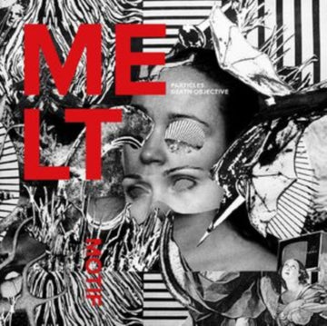 MELT MOTIF | PARTICLES. DEATH OBJECTIVE (CLEAR VINYL W/ WHITE SPLATTER VINYL) | VINYL RECORD (LP)