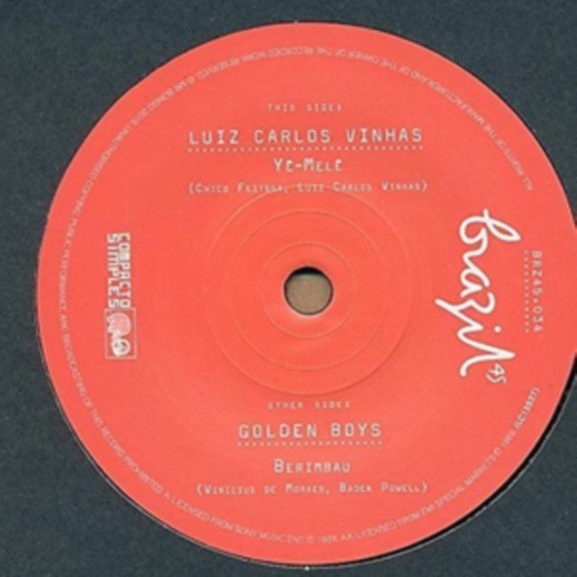 LUIZ CARLOS VINHAS | YE-MELE / BERIMBAU | 7IN VINYL