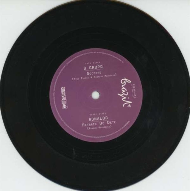 O GRUPO/RONALDO | SOCORRO/RETRATO DE DETE | 7IN VINYL