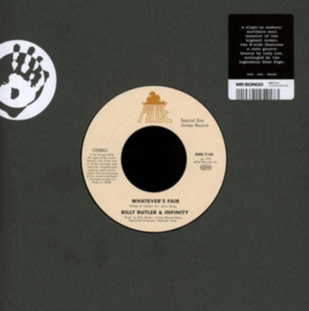 BUTLER, BILLY & INFINITY & LADY LEE | WHATEVER'S FAIR & SIMPLE THINGS | 7IN VINYL