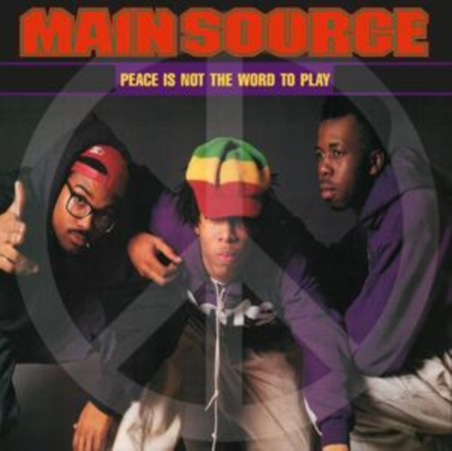 MAIN SOURCE | PEACE IS NOT THE WORD TO PLAY (REMIX) / PEACE IS NOT THE WORD TO PLAY (ALBUM VERSION) | 7IN VINYL